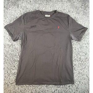 Let The Dog Eat, LTDE Dog World T Shirt Size‎ Large Black, Distressed Arm Pits